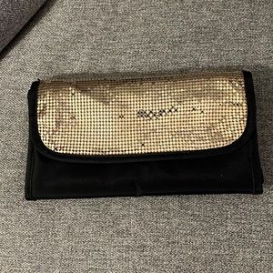 Makeup/Jewelry Organizer for travel Gold Embellishment